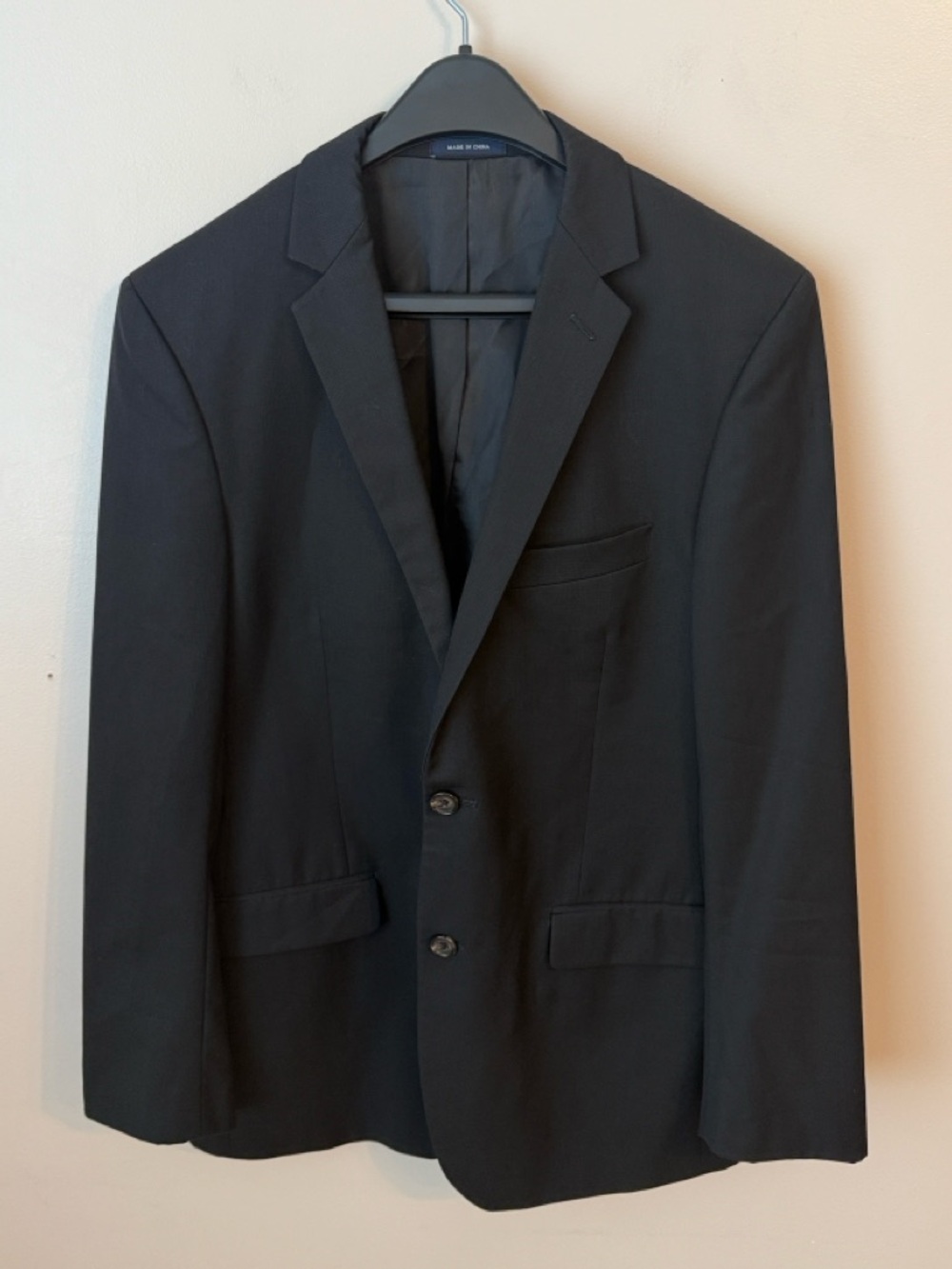 RALPH RALPH LAUREN Dillards Mens Classic 100% Wool Sport Coat Blazer Black Sz40R